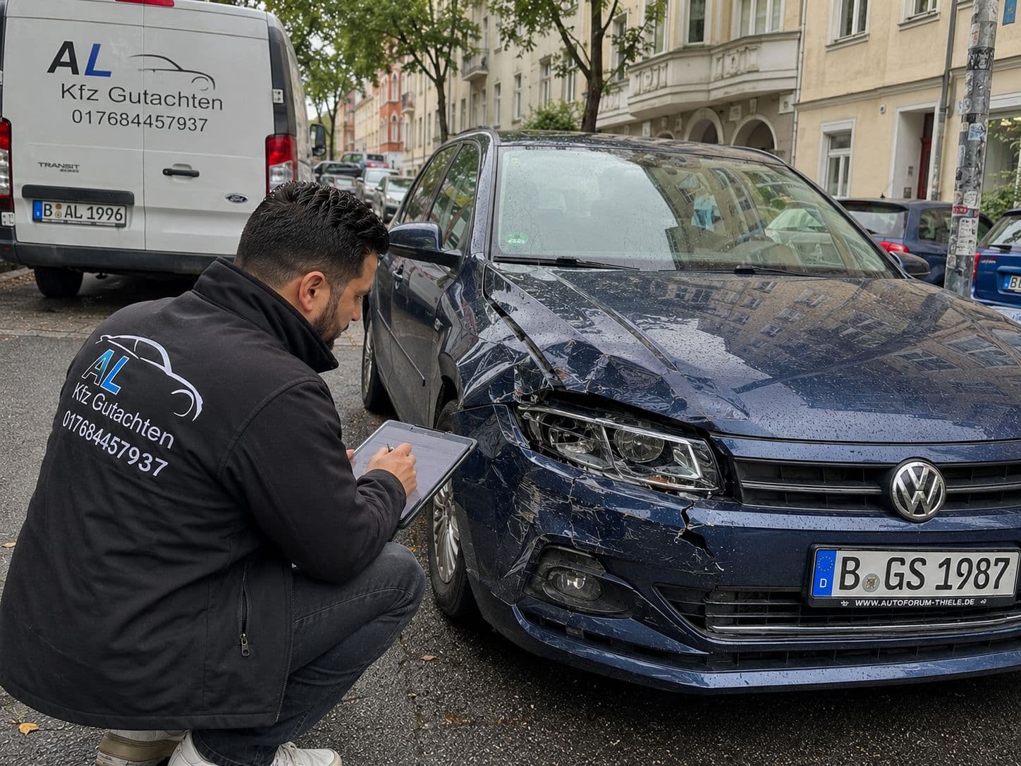 Das Team von AL KFZ-Gutachten GmbH in Berlin